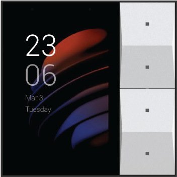 Akuvox HyPanel Lite - Linux - -10 - 55 °C - 10 - 90% - Verkabelt & Kabellos - Schnelles Ethernet - 802.11b - 802.11g - Wi-Fi 4 (802.11n) (KS41-R2-EU) von Akuvox