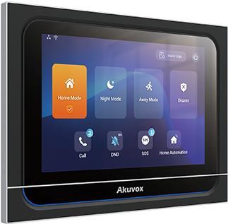 Akuvox X933H Computerbildschirm 17,8 cm (7 ) 1280 x 800 Pixel LCD Touchscreen Tisch Schwarz (X933H) von Akuvox