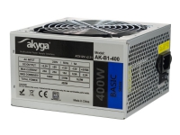 Akyga AK-B1-400, 400 W, 230 V, 50 Hz, 5 A, 190 W, 260 W von Akyga