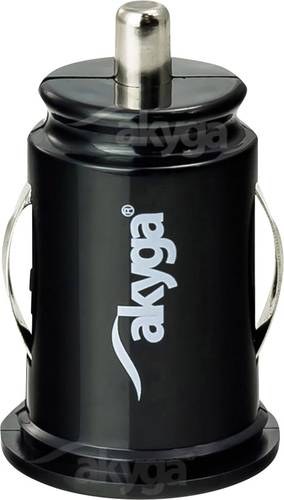 Akyga Charger USB-Ladegerät KFZ Ausgangsstrom (max.) 2100mA Anzahl Ausgänge: 2 x USB von Akyga