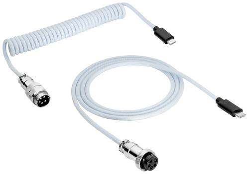 Akyga USB-Kabel USB 2.0 USB-C® Stecker 3.0m Weiß AK-USB-49 von Akyga