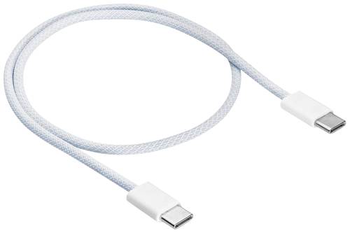 Akyga USB-Kabel USB 2.0 USB-C® Stecker 50cm Weiß AK-USB-50 von Akyga