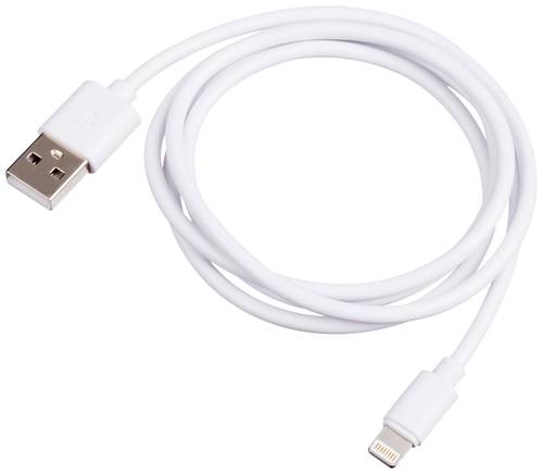 Akyga USB-Kabel USB-A Stecker, Apple Lightning Stecker 1.00m AK-USB-30 von Akyga