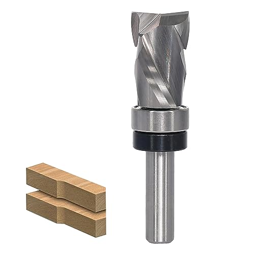 AKYLIN Spiralfräser mit 8 mm Schaft, Up&Down Kompressionsschneider für Oberfräse, Spiralnut, Schnittdurchmesser 16 mm, Schnittlänge 25 mm von Akylin