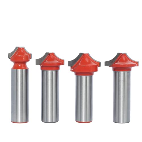 AKYLIN Viertelstabfräser 12mm schaft,4 Stück Fräser für Oberfräse Gerade Fräser Router Bit,Holzfräser Schneidmesser Fräser-Bits für Holzbearbeitung AKYLIN Viertelstabfräser 12mm schaft,4 Stück Fräser für Oberfräse Gerade Fräser Router Bit,Holzfräser Schneidmesser Fräser-Bits für Holzbearbeitung von Akylin