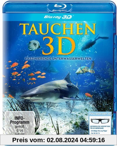 Tauchen 3D - Faszinierende Unterwasserwelten [3D Blu-ray] von Al Caudullo