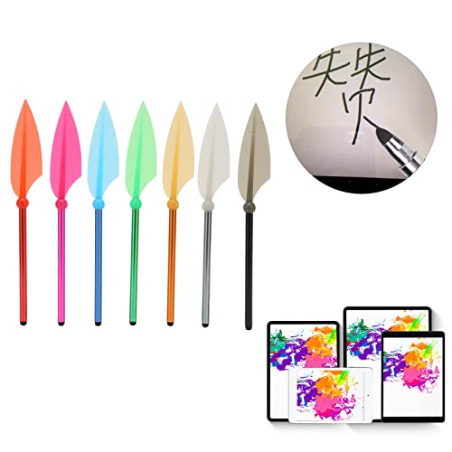 Aladeno 7-teiliger Eingabestift, mehrfarbiger Eingabestift für Touchscreen, hohe Präzision und Empfindlichkeit, Kratzfest, mehrere Eingabestifte, kompatibel mit Allen Touchscreens Aladeno 7-teiliger Eingabestift, mehrfarbiger Eingabestift für Touchscreen, hohe Präzision und Empfindlichkeit, Kratzfest, mehrere Eingabestifte, kompatibel mit Allen Touchscreens von Aladeno