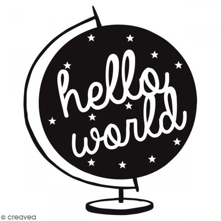 Aladine 01684 Stempel C Hello World von Aladine