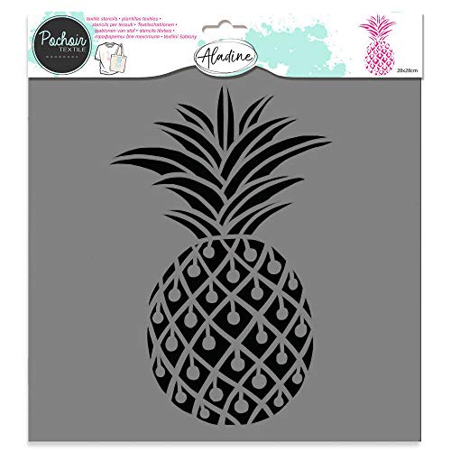 Aladine 81010 Textilbeutel Ananas von Aladine