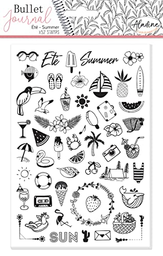 Aladine Bullet Journal Foam Stamps Summer von Aladine