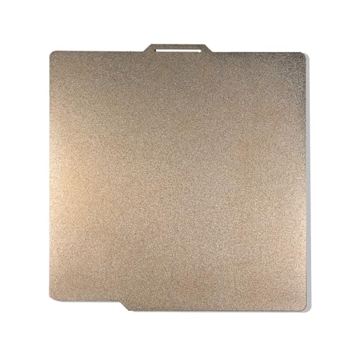 Strukturierte PEI-Bauplatte Für Bambu Lab X1 X1C P1P P1S 257 x 257 mm abnehmbares und flexibles, doppelseitiges Federplattform-Stahlblech für 3D-Drucker von Aladrs
