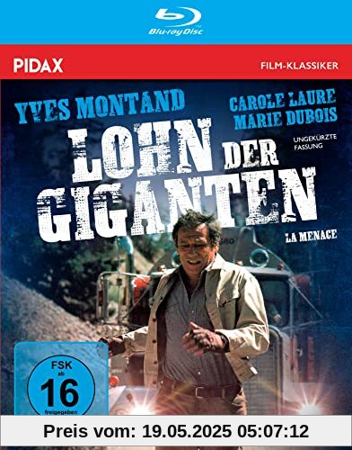 Lohn der Giganten (La menace) - Ungekürzte Fassung / Preisgekrönter Thriller mit Starbesetzung (Pidax Film-Klassiker) [Blu-ray] von Alain Corneau