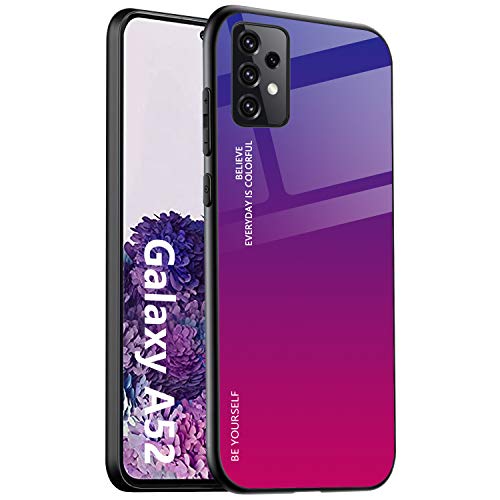 ALAMO Schutzhülle aus Verlaufsglas für Samsung Galaxy A52 / A52 5G / A52S 5G, Bunte Schutzhülle aus Hartglas + TPU-Silikon – Farbe 4 ALAMO Schutzhülle aus Verlaufsglas für Samsung Galaxy A52 / A52 5G / A52S 5G, Bunte Schutzhülle aus Hartglas + TPU-Silikon – Farbe 4 von Alamo
