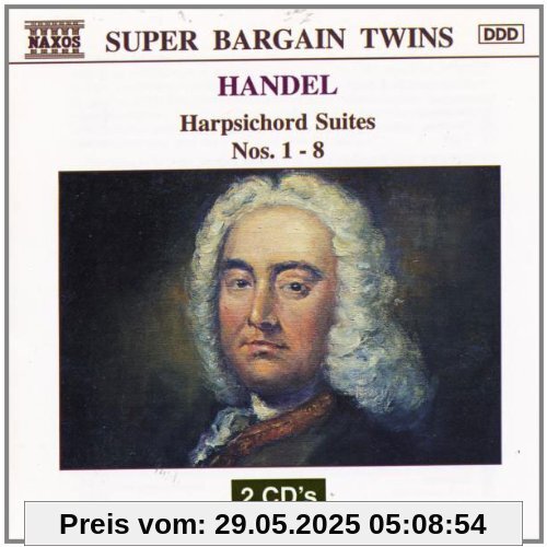 Super Bargain Twins - Händel (Cembalosuiten) von Alan Cuckston