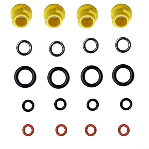 Alanmoship 20 Stück Dampfmotor-Sicherheitsventilabdeckung, Hochdruckreiniger, Gummi-O-Ring-Düsen-Set für Kärcher Hochdruckreiniger für Kärcher Hochdruckreiniger K2, K3, K4 und K5 Alanmoship 20 Stück Dampfmotor-Sicherheitsventilabdeckung, Hochdruckreiniger, Gummi-O-Ring-Düsen-Set für Kärcher Hochdruckreiniger für Kärcher Hochdruckreiniger K2, K3, K4 und K5 von Alanmoship