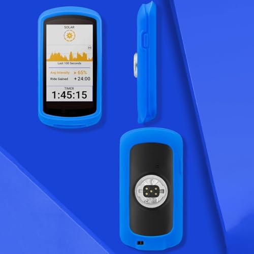 Fahrrad-Stoppuhr-Hülle, geeignet für Garmin Edge 1040, schützt vor alltäglicher Abnutzung (Schwarz) von Alanmoship