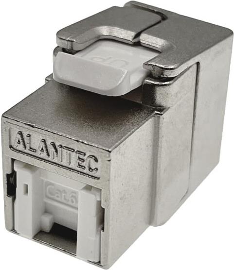 Alantec MB005-1 RJ45 werkzeugloses STP Kat.6A PoE+ Keystone Modul ALANTEC Plus - Verbesserte Übertragungsleistung (MB005-1) von Alantec