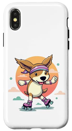 Hunde-Illustration Hülle für iPhone X/XS von Alaska