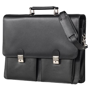 Alassio Aktentasche VENETO Leder schwarz 47117 von Alassio