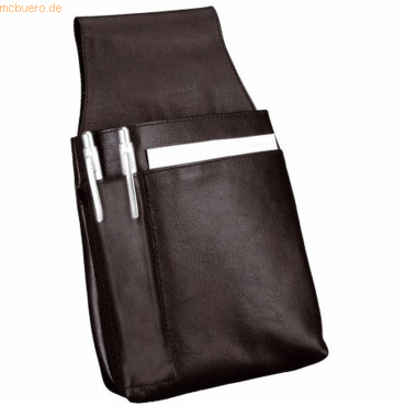 Alassio Gürteltasche für Kellnerbörsen 24x13x4cm Leder schwarz von Alassio