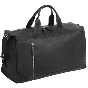 Alassio Reisetasche TORO Leder schwarz 47033 von Alassio