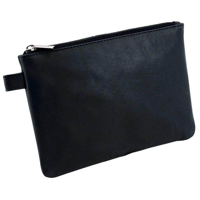 Alassio Reißverschlussbeutel 23x16cm schwarz von Alassio
