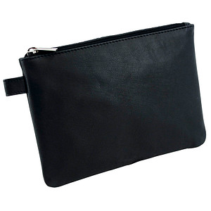 Alassio Reißverschlussbeutel schwarz Leder, 1 St. Alassio Reißverschlussbeutel schwarz Leder, 1 St. von Alassio