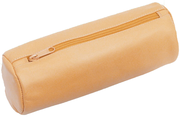 Alassio Schlamper-Rolle XXL, aus Leder, natur von Alassio