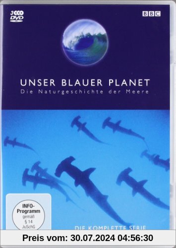 Unser blauer Planet - Die komplette Serie (3 DVDs, Amaray Box) von Alastair Fothergill