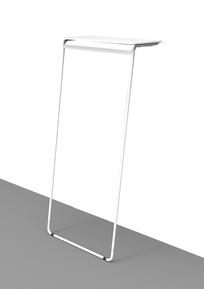 ALBA Garderobenständer , ART, , (H)1.650 mm, weiß von Alba