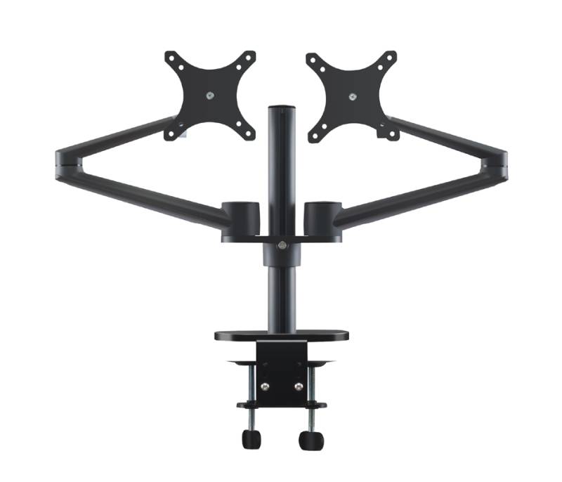 ALBA TFT/LCD-Monitorarm MHARMFD N, 2-fach, schwarz von Alba