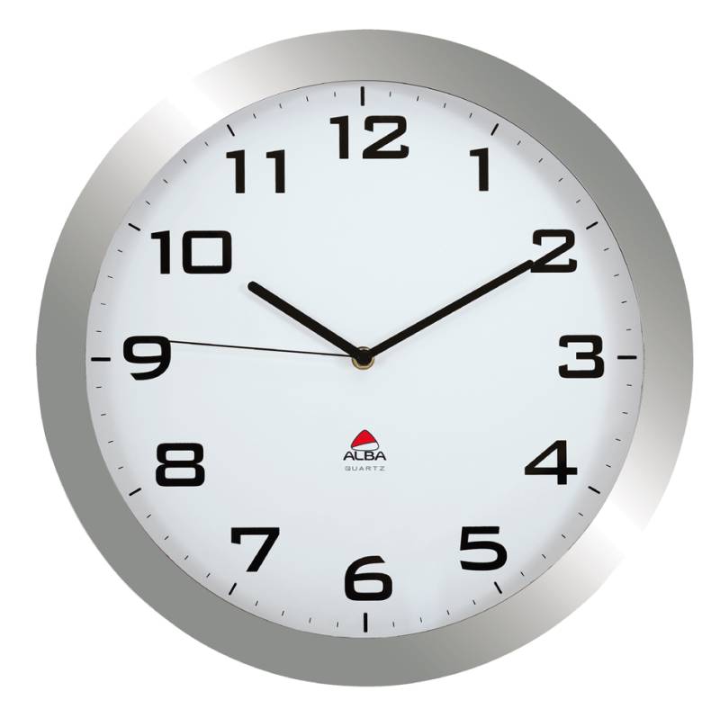 ALBA Wanduhr , HORISSIMO, , Quarzwerk, schwarz von Alba