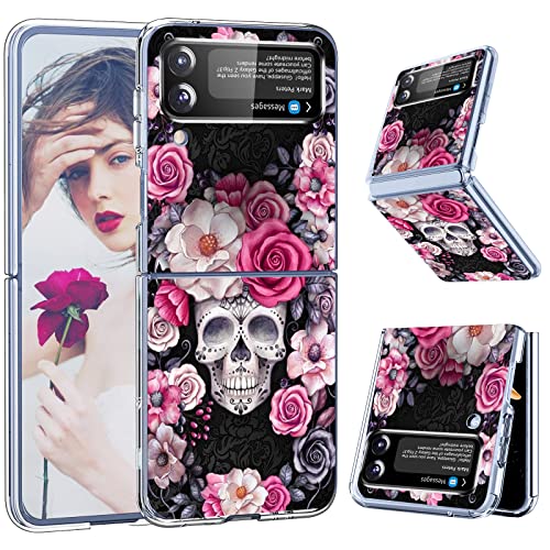 Halloween Rose Skull Cover Case Kompatibel mit Samsung Galaxy Z Flip 4 5G Hülle Weiches Silikon Ultra Dünn Weihnachten Handyhülle Christmas Muster Kratzfest Schutzhülle für Samsung Z Flip 4 5G 2022 Halloween Rose Skull Cover Case Kompatibel mit Samsung Galaxy Z Flip 4 5G Hülle Weiches Silikon Ultra Dünn Weihnachten Handyhülle Christmas Muster Kratzfest Schutzhülle für Samsung Z Flip 4 5G 2022 von Albaityee
