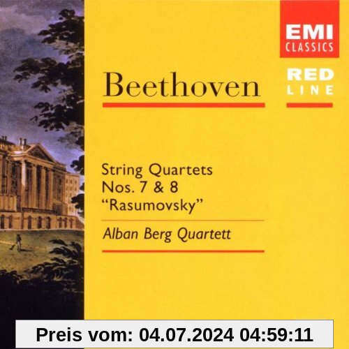Red Line - Beethoven (Streichquartette Nr. 7-8) von Alban Berg Quartett