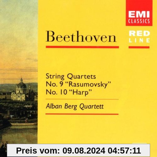 Red Line - Beethoven (Streichquartette Nr. 9-10) von Alban Berg Quartett