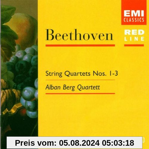 Streichquartett Op. 18, 1-3 von Alban Berg Quartett