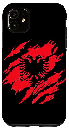 Hülle für iPhone 11 ALB Flagge Stolz Fans Albanien Hülle für iPhone 11 ALB Flagge Stolz Fans Albanien von Albania Scratch Flag Supporter Equipment