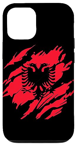 Hülle für iPhone 12/12 Pro ALB Flagge Stolz Fans Albanien von Albania Scratch Flag Supporter Equipment
