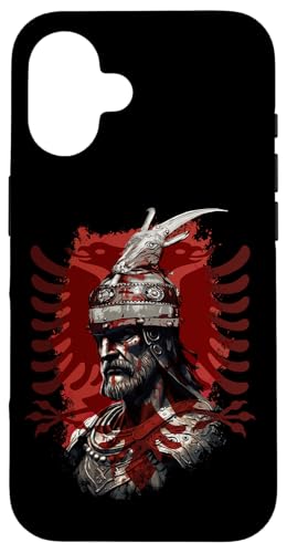Hülle für iPhone 16 Skanderbeg Albanischer Nationalheld Adler Kosovo Albaner Hülle für iPhone 16 Skanderbeg Albanischer Nationalheld Adler Kosovo Albaner von Albanien Albanischer Adler Kosovo Skënderbeu