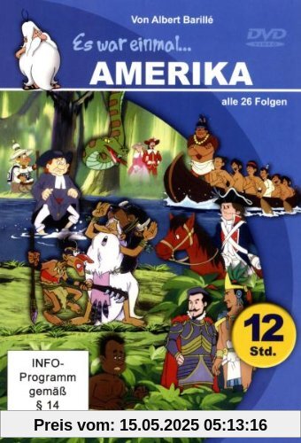 ES WAR EINMAL ... AMERIKA (6 DVDs im Geschenkschuber - 728 Minuten) von Albert Barillé