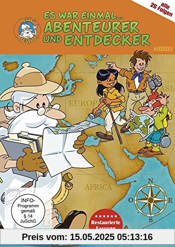 Es war einmal … Abenteurer und Entdecker [restaurierte Fassung 6 DVDs] von Albert Barillé