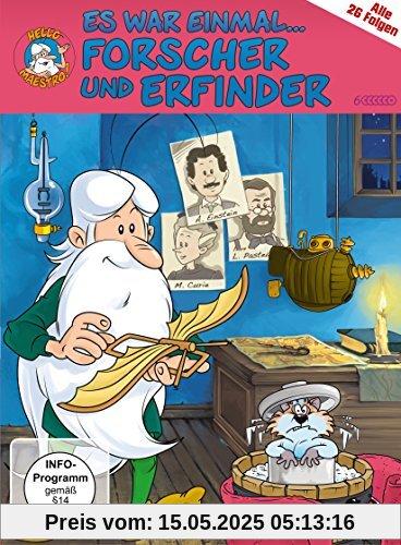 Es war einmal ... Forscher und Erfinder [6 DVDs] von Albert Barillé