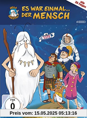 Es war einmal ... der Mensch [6 DVDs] von Albert Barillé