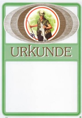 Albert Hoffmann Urkundenverlag Angeln / 840/800 / / PC-Urkunden (170 g/m²) 10 Stk von Albert Hoffmann Urkundenverlag