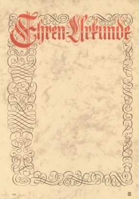 Albert Hoffmann Urkundenverlag DIN A3 / 155 A3 / PC-Urkunden (170 g/m²) 10 Stk von Albert Hoffmann Urkundenverlag