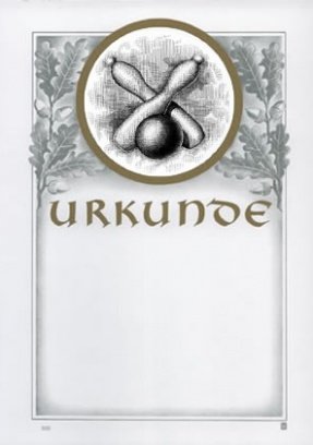 Albert Hoffmann Urkundenverlag Kegeln / 500/1125 / / PC-Urkunden (170 g/m²) 10 Stk von Albert Hoffmann Urkundenverlag