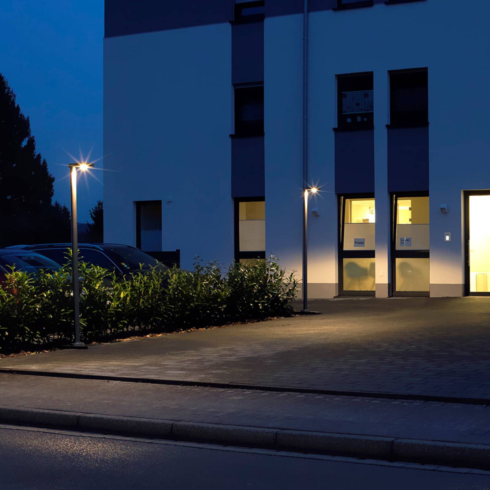 LED-Mastleuchte 866, Aluminium, anthrazit, Höhe 300 cm LED-Mastleuchte 866, Aluminium, anthrazit, Höhe 300 cm von Albert Leuchten