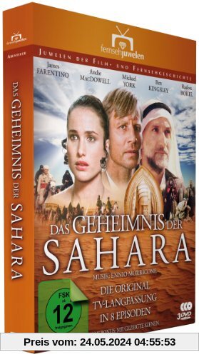 Das Geheimnis der Sahara, Episode 1-8 (Langfassung) (Fernsehjuwelen) [3 DVDs] von Alberto Negrin