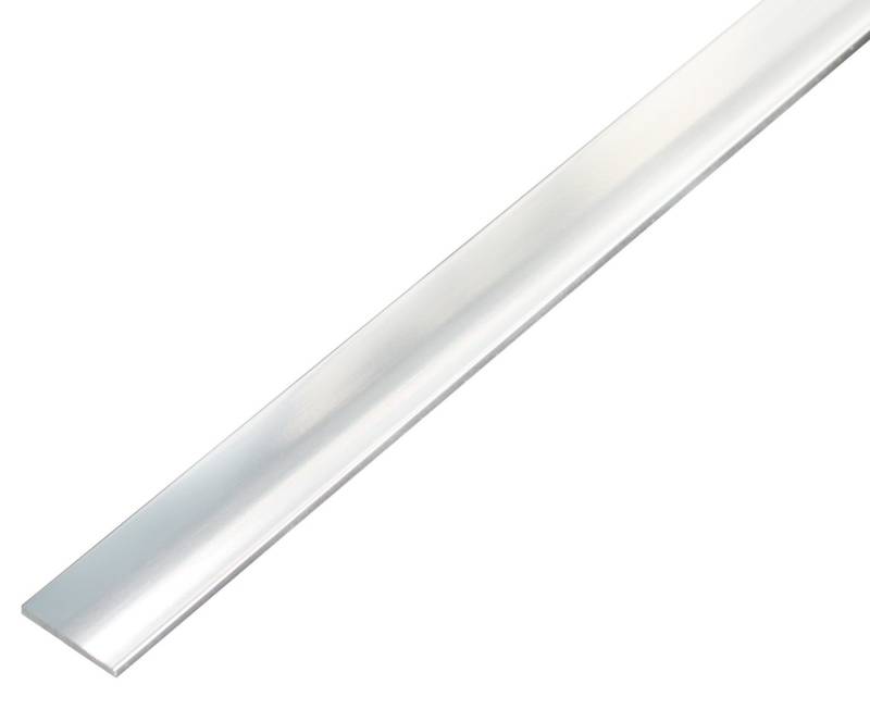 Alberts Treppenstangen-Ringöse, 488321 Flachstange selbstklebend Aluminium, chromdesign 1000 x von Alberts