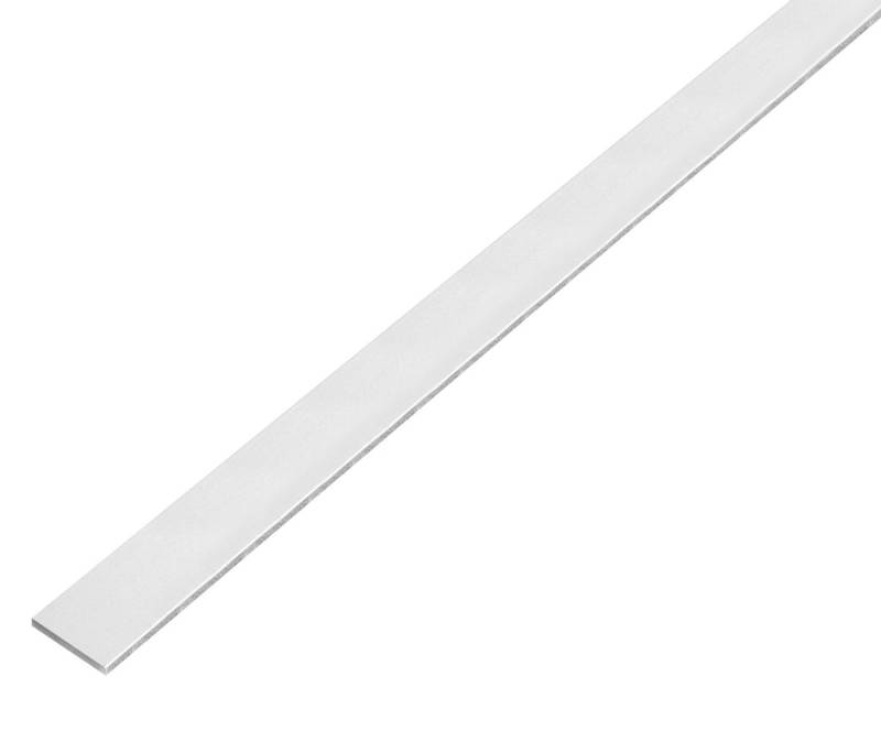 Alberts Treppenstangen-Ringöse, 489168 Flachstange selbstklebend Aluminium, kugelgestrahlt silber von Alberts